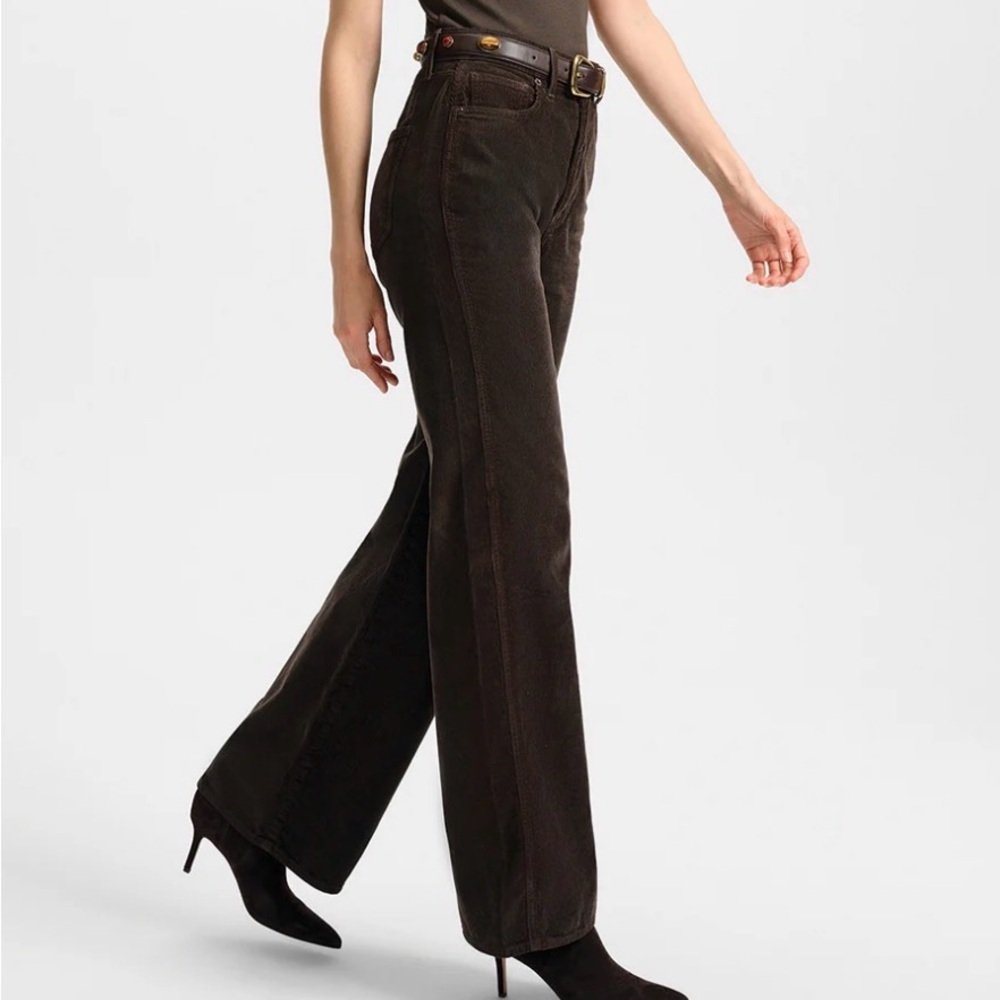Veronica Beard Taylor Corduroy Wide-Leg Pant